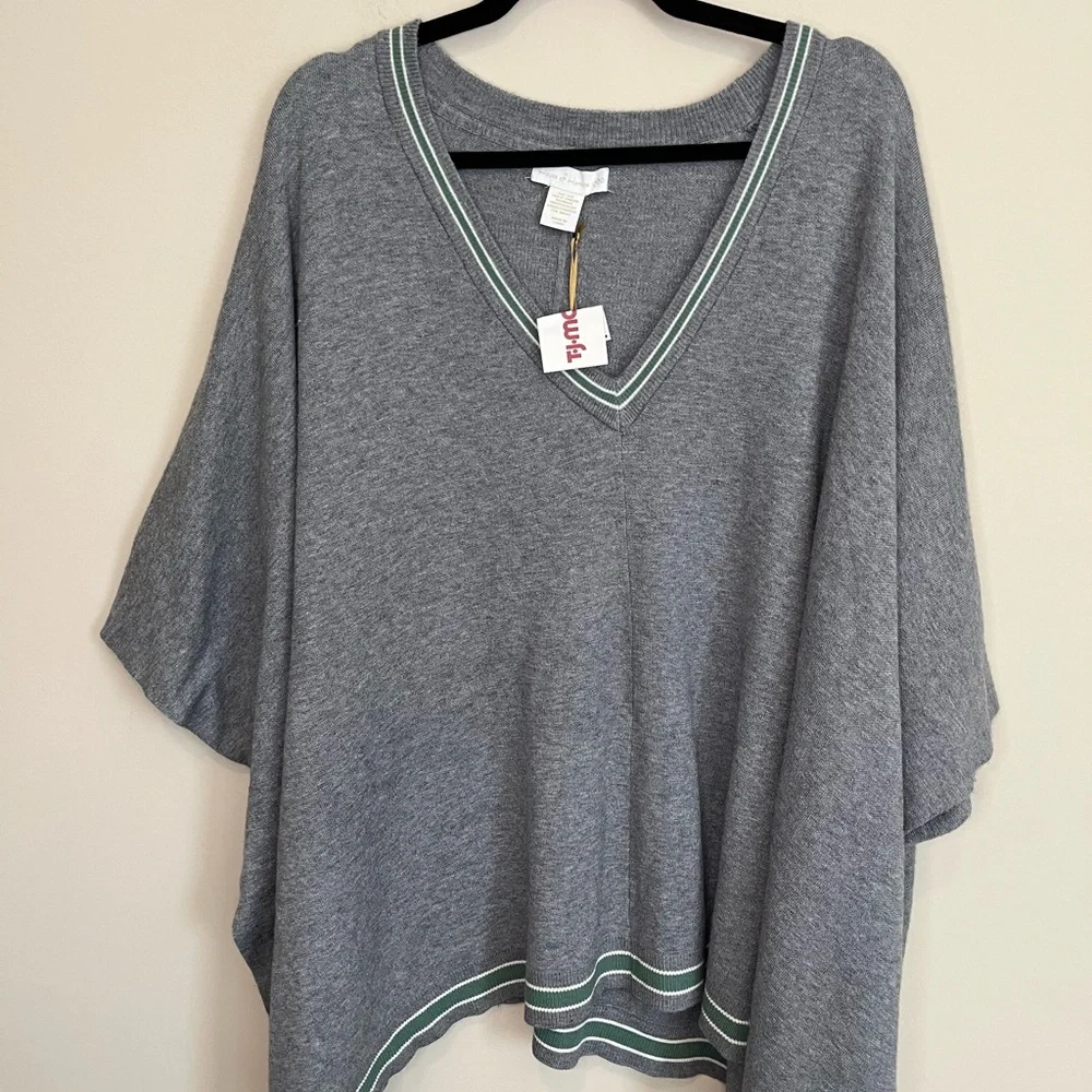 NWT House of Harlow 1960 Poncho Size -OSFM - Picture 6 of 12